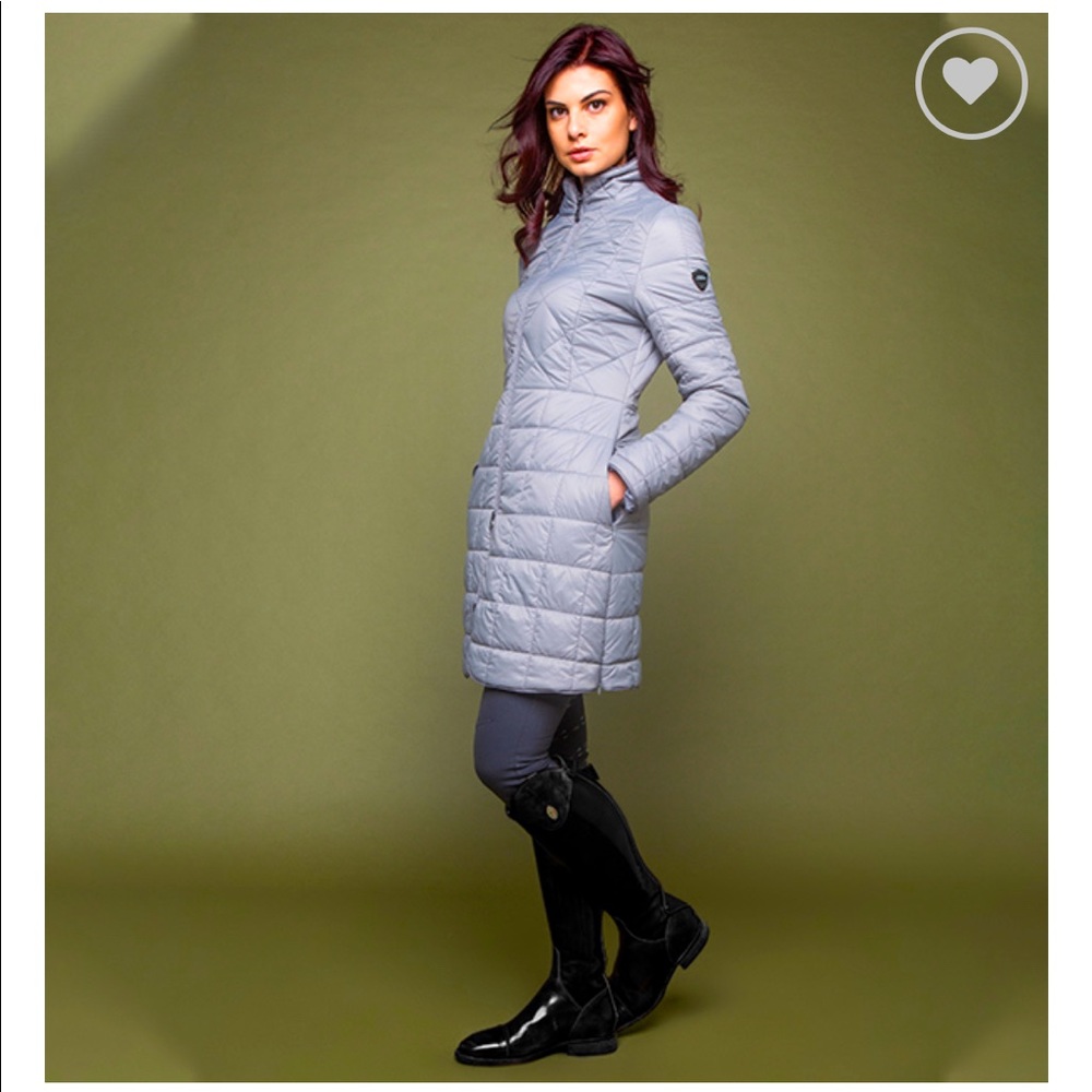 Lightweight quilted long coat BNWT!